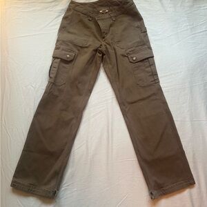 Duluth Trading Co Brown Straight Leg Jeans